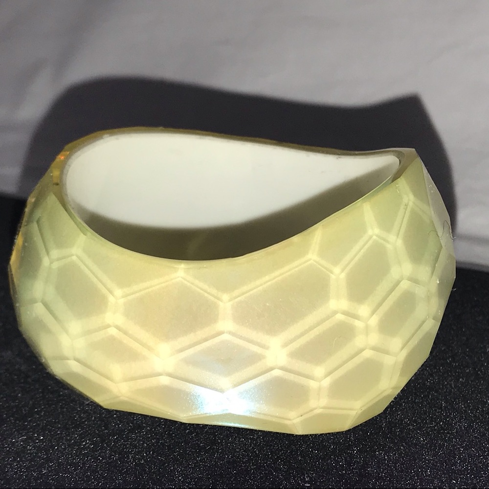 White Glass Bracelet